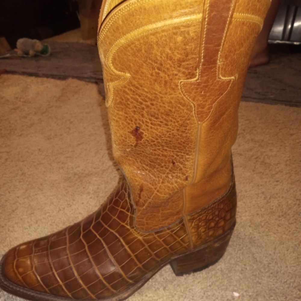 Kemosabe snakeskin boots